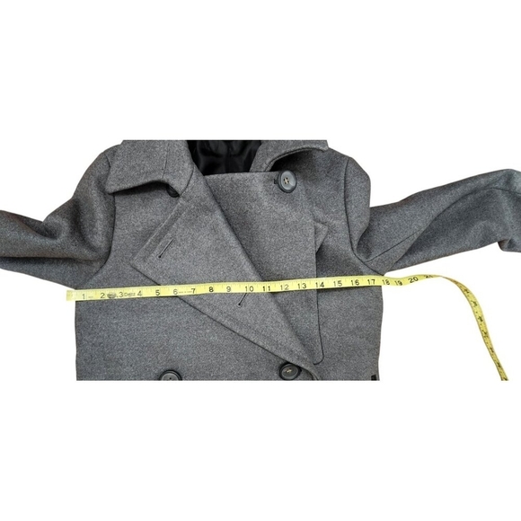 The Reracs peacoat for women WOOL Grey Size 36 /US S - Picture 16 of 16